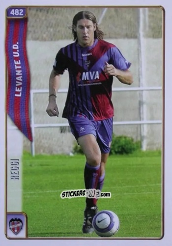 Figurina Reggi - Las Fichas De La Liga 2004-2005 n. 482 - Mundicromo