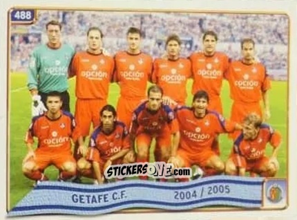 Figurina Plantilla - Las Fichas De La Liga 2004-2005 n. 488 - Mundicromo