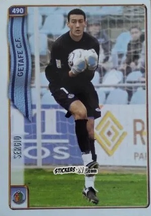 Figurina Sergio - Las Fichas De La Liga 2004-2005 n. 490 - Mundicromo