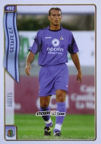 Figurina Amaya - Las Fichas De La Liga 2004-2005 n. 492 - Mundicromo
