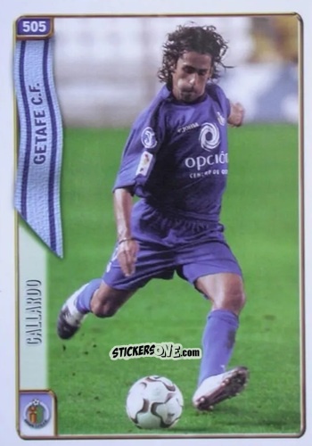 Figurina Gallardo - Las Fichas De La Liga 2004-2005 n. 505 - Mundicromo