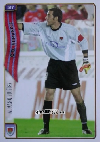 Figurina Alvaro Nuñez - Las Fichas De La Liga 2004-2005 n. 517 - Mundicromo