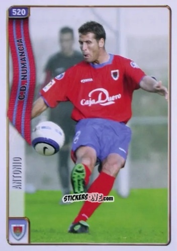 Figurina Antonio - Las Fichas De La Liga 2004-2005 n. 520 - Mundicromo