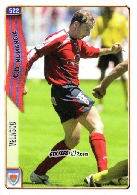 Sticker Jesus E. Velasco Munoz - Las Fichas De La Liga 2004-2005 n. 522 - Mundicromo