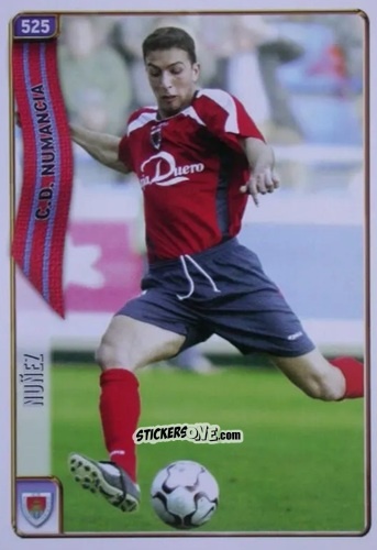 Figurina Nuñez - Las Fichas De La Liga 2004-2005 n. 525 - Mundicromo