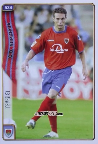 Cromo Tevenet - Las Fichas De La Liga 2004-2005 n. 534 - Mundicromo