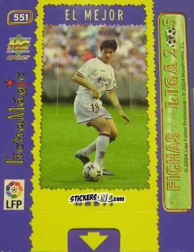 Figurina Martí - Las Fichas De La Liga 2004-2005 n. 551 - Mundicromo