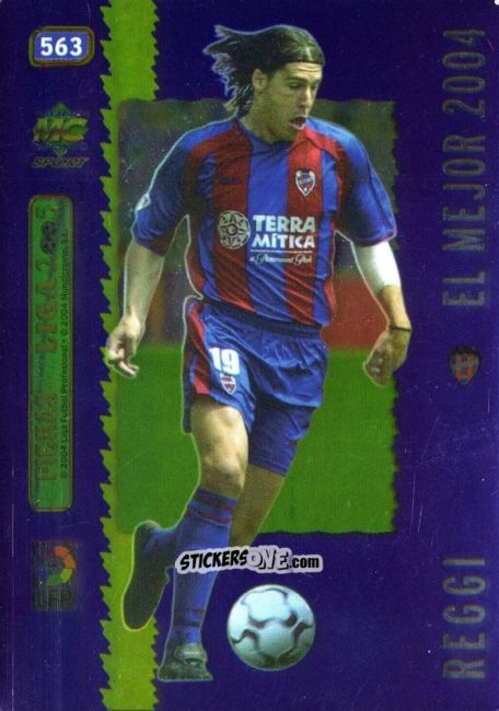 Figurina Reggi - Las Fichas De La Liga 2004-2005 n. 563 - Mundicromo