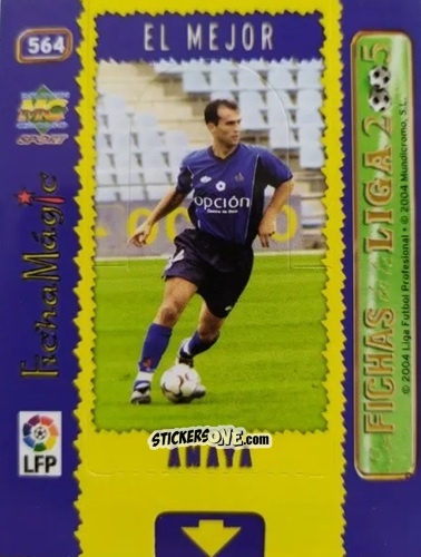 Figurina Amaya - Las Fichas De La Liga 2004-2005 n. 564 - Mundicromo