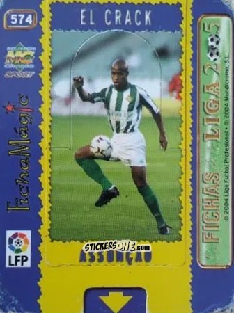 Figurina Assunçao - Las Fichas De La Liga 2004-2005 n. 574 - Mundicromo