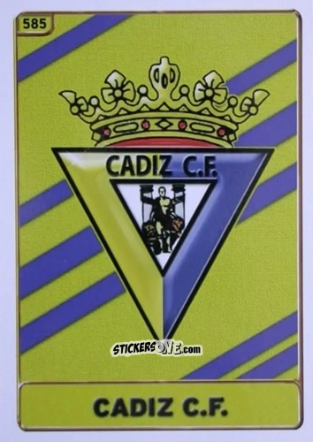 Cromo Cádiz - Las Fichas De La Liga 2004-2005 n. 585 - Mundicromo