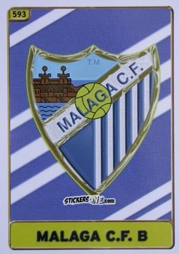 Figurina Málaga B - Las Fichas De La Liga 2004-2005 n. 593 - Mundicromo