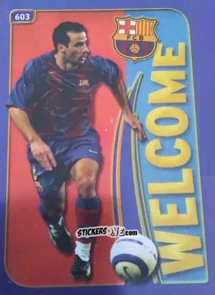 Cromo Giuly - Las Fichas De La Liga 2004-2005 n. 603 - Mundicromo