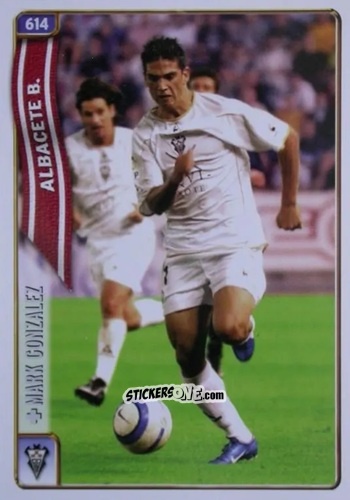 Figurina Mark Gonzalez - Las Fichas De La Liga 2004-2005 n. 614 - Mundicromo