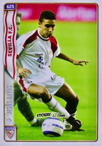 Cromo J. Navas - Las Fichas De La Liga 2004-2005 n. 625 - Mundicromo