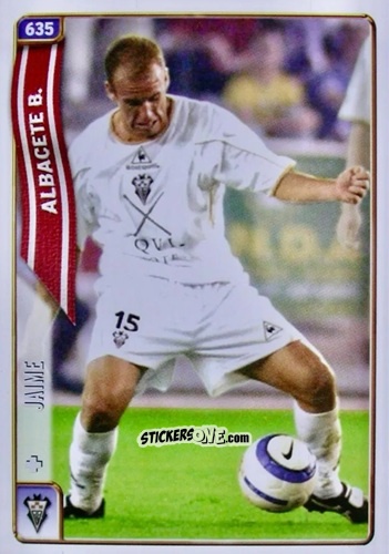 Cromo Jaime - Las Fichas De La Liga 2004-2005 n. 635 - Mundicromo