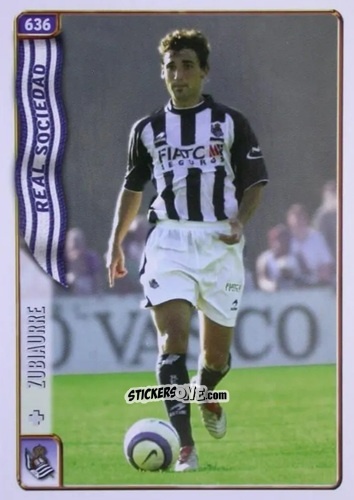Cromo Zubiaurre - Las Fichas De La Liga 2004-2005 n. 636 - Mundicromo
