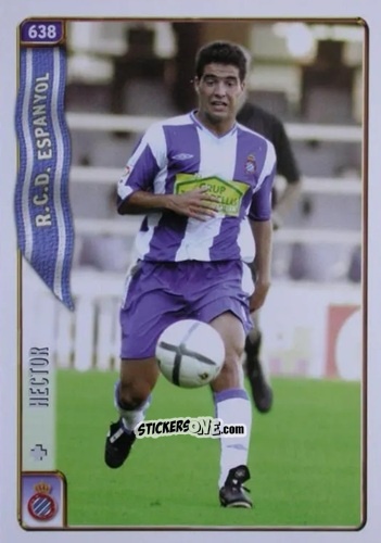 Figurina Hector - Las Fichas De La Liga 2004-2005 n. 638 - Mundicromo