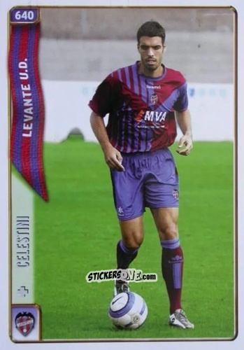 Cromo Celestini - Las Fichas De La Liga 2004-2005 n. 640 - Mundicromo