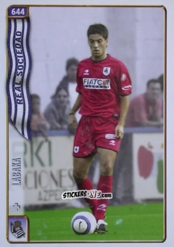 Figurina Labaka - Las Fichas De La Liga 2004-2005 n. 644 - Mundicromo
