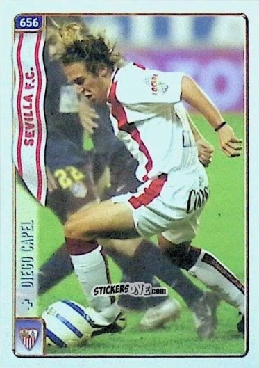 Figurina Diego Capel - Las Fichas De La Liga 2004-2005 n. 656 - Mundicromo