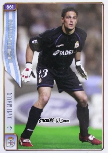 Cromo Dani Mallo - Las Fichas De La Liga 2004-2005 n. 661 - Mundicromo