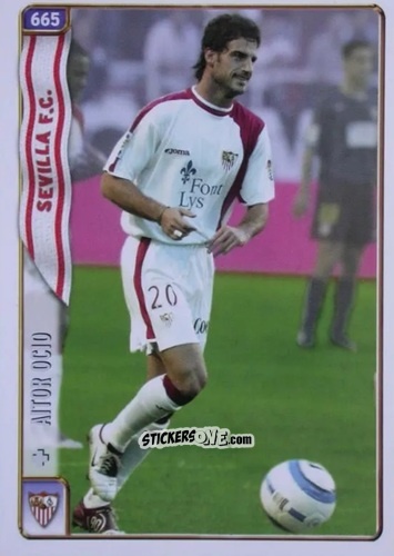Figurina Aitor Ocio - Las Fichas De La Liga 2004-2005 n. 665 - Mundicromo