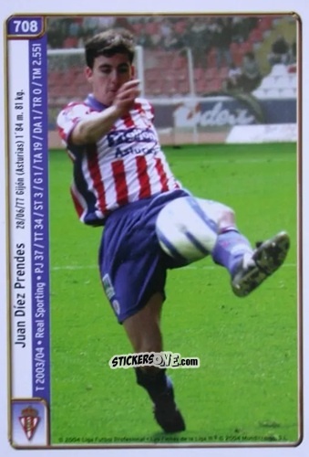 Figurina Juan / P. Alvarez - Las Fichas De La Liga 2004-2005 n. 708 - Mundicromo