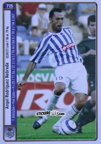 Cromo I.Begoña / A.Rodriguez - Las Fichas De La Liga 2004-2005 n. 715 - Mundicromo