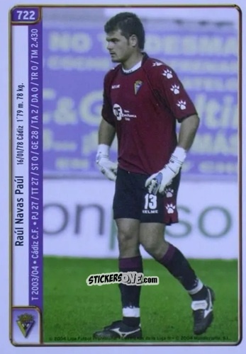 Figurina Navas / Velazquez - Las Fichas De La Liga 2004-2005 n. 722 - Mundicromo