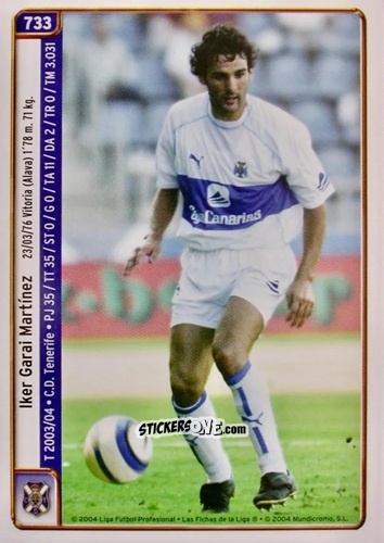 Figurina Garai / Edu Moya - Las Fichas De La Liga 2004-2005 n. 733 - Mundicromo