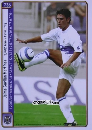 Figurina R.Martin / Gavilán - Las Fichas De La Liga 2004-2005 n. 736 - Mundicromo