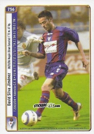 Cromo Silva / Arregi - Las Fichas De La Liga 2004-2005 n. 756 - Mundicromo