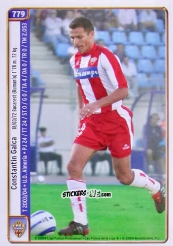 Figurina Esteban / Galca - Las Fichas De La Liga 2004-2005 n. 779 - Mundicromo