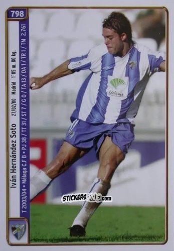 Sticker Hernandez / Usero - Las Fichas De La Liga 2004-2005 n. 798 - Mundicromo