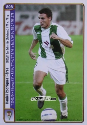 Figurina Gorka Garcia / Txiki - Las Fichas De La Liga 2004-2005 n. 808 - Mundicromo