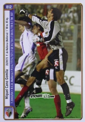 Sticker Miki / Edu Serrano - Las Fichas De La Liga 2004-2005 n. 812 - Mundicromo