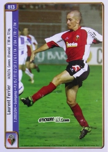 Cromo Ferrier / C.Montoya - Las Fichas De La Liga 2004-2005 n. 813 - Mundicromo