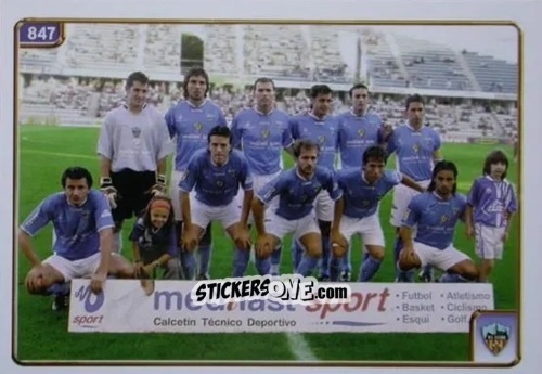 Cromo Plantilla - Las Fichas De La Liga 2004-2005 n. 847 - Mundicromo