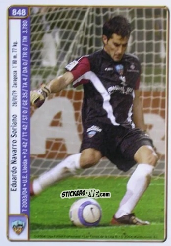Figurina Eduardo / Bruno - Las Fichas De La Liga 2004-2005 n. 848 - Mundicromo