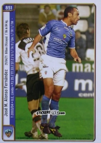Cromo Arnal / Txema - Las Fichas De La Liga 2004-2005 n. 851 - Mundicromo