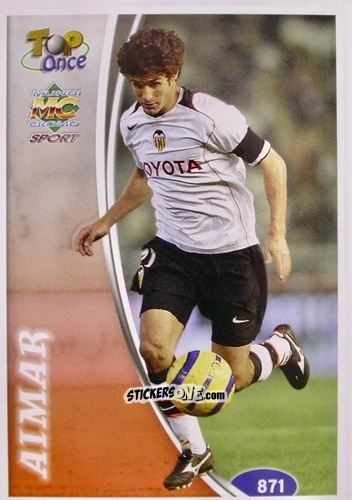 Cromo Aimar - Las Fichas De La Liga 2004-2005 n. 871 - Mundicromo