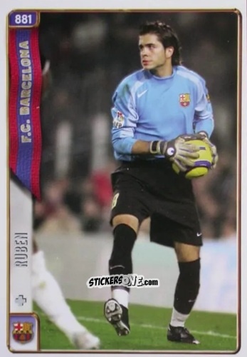 Figurina Rubén - Las Fichas De La Liga 2004-2005 n. 881 - Mundicromo