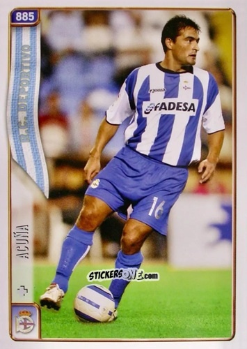 Sticker Acuña - Las Fichas De La Liga 2004-2005 n. 885 - Mundicromo