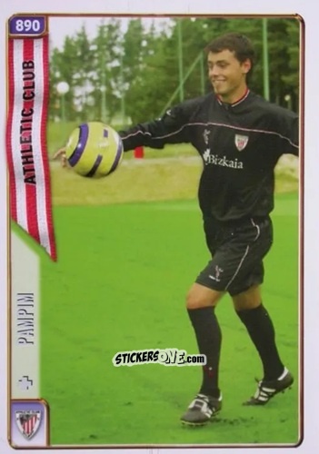 Sticker Pampín - Las Fichas De La Liga 2004-2005 n. 890 - Mundicromo