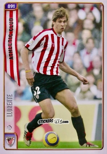 Figurina Llorente - Las Fichas De La Liga 2004-2005 n. 891 - Mundicromo
