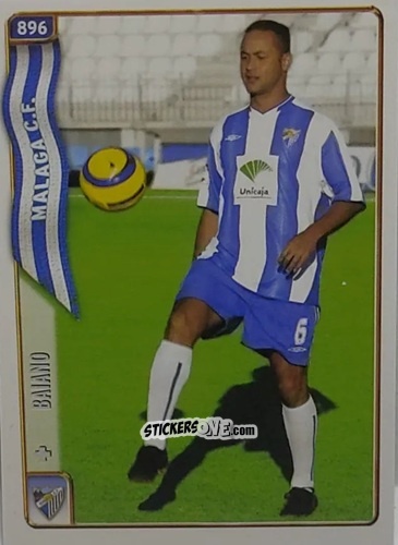 Figurina Baiano - Las Fichas De La Liga 2004-2005 n. 896 - Mundicromo