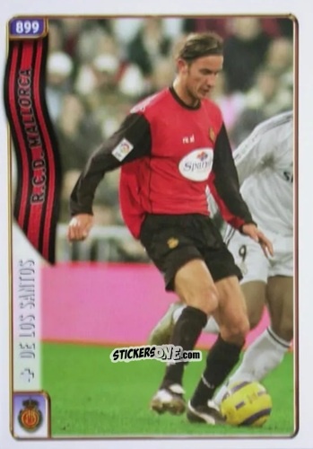 Figurina Delos Santos - Las Fichas De La Liga 2004-2005 n. 899 - Mundicromo