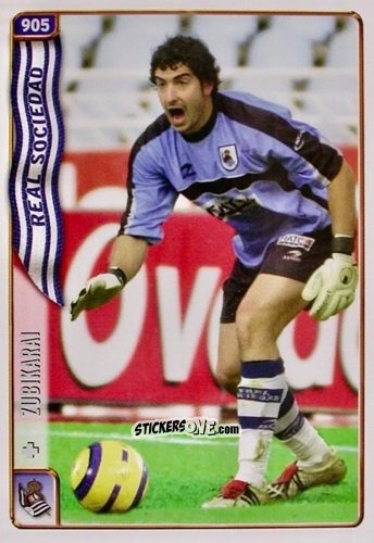 Cromo Zubikarai - Las Fichas De La Liga 2004-2005 n. 905 - Mundicromo