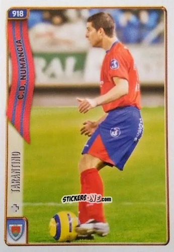 Cromo Tarantino - Las Fichas De La Liga 2004-2005 n. 918 - Mundicromo